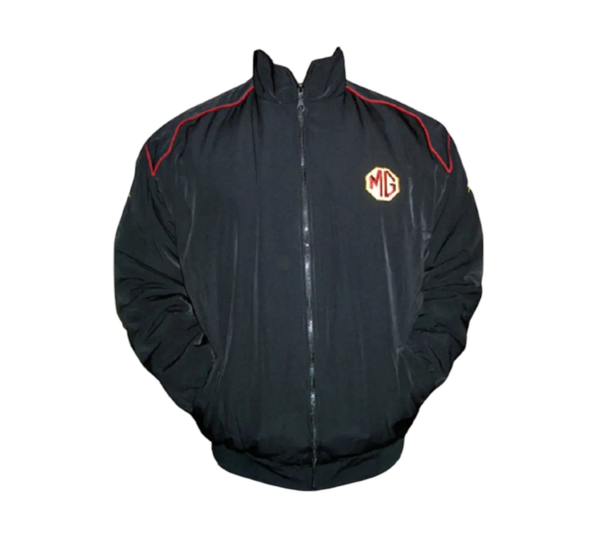MG Vintage Racing Jacket Black Premium Motorsport | DASH RACEGEAR