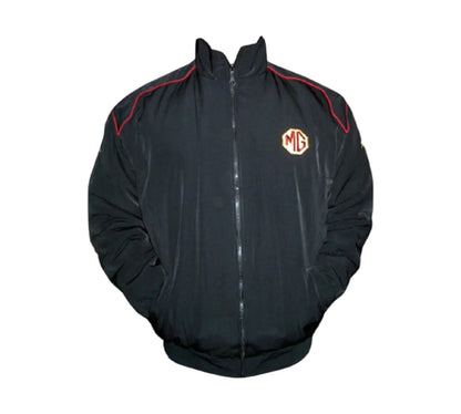 MG Vintage Racing Jacket Black Premium Motorsport | DASH RACEGEAR