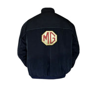 MG Vintage Racing Jacket Black Premium Motorsport | DASH RACEGEAR