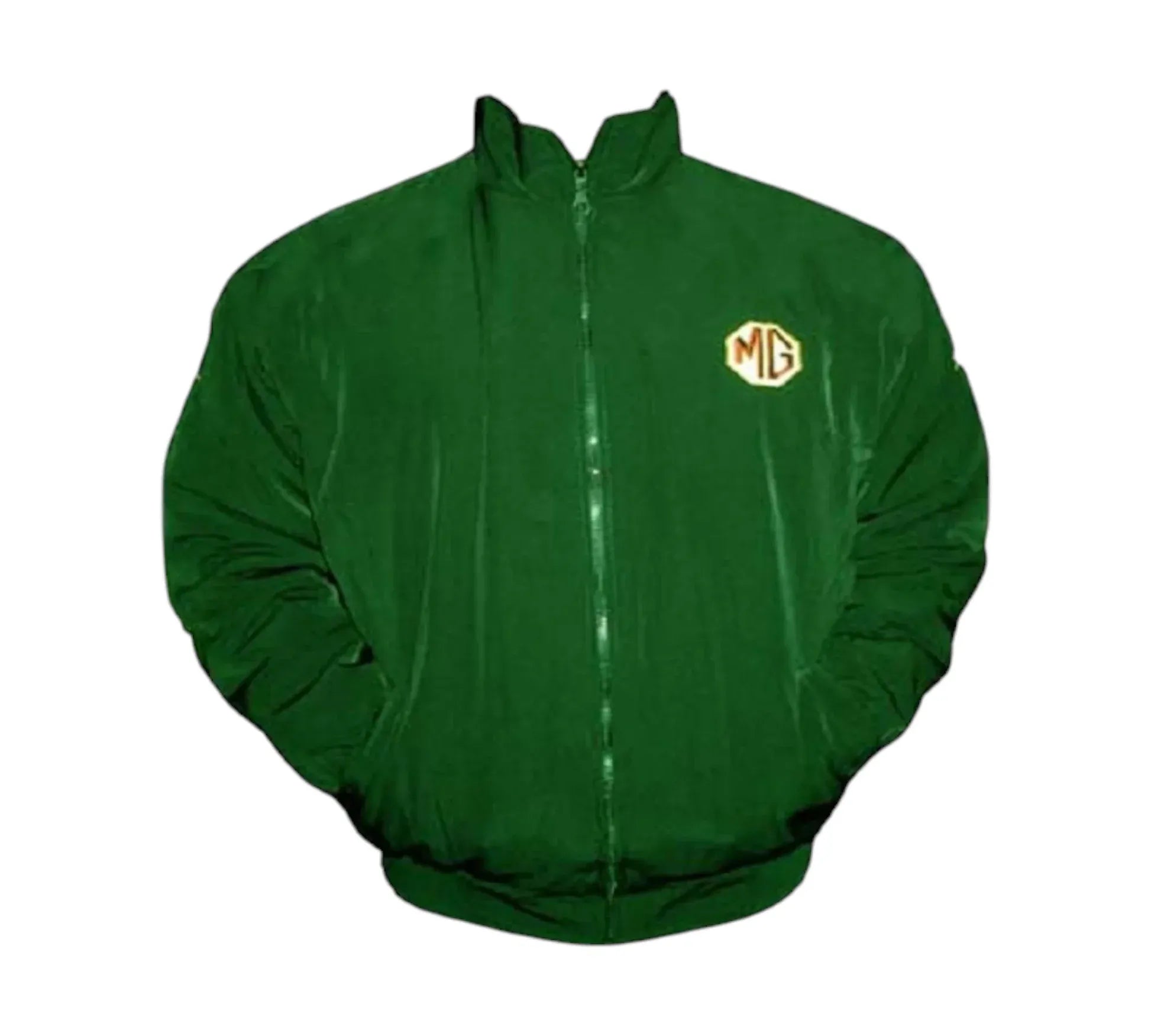 New MG Racing Vintage Jacket Green Premium | DASH RACEGEAR