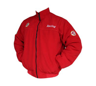 New MG Vintage Racing Jacket Red Premium | DASH RACEGEAR