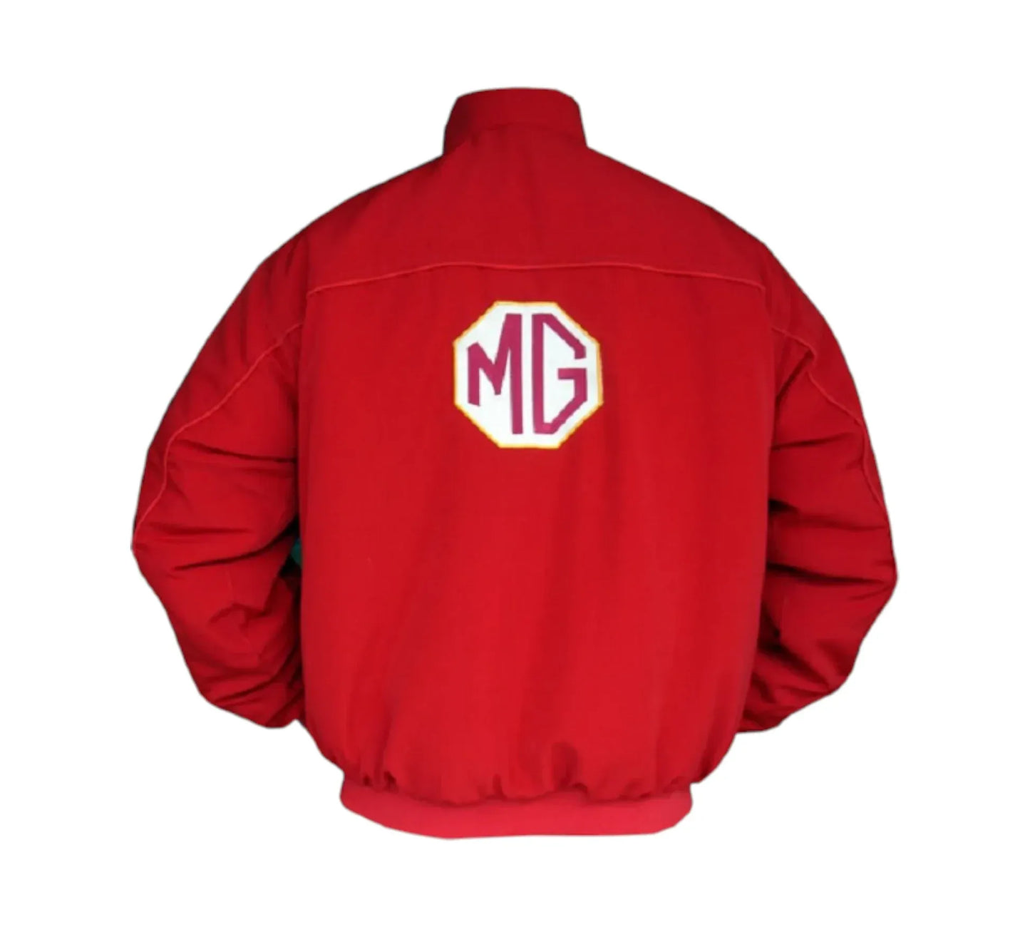 New MG Vintage Racing Jacket Red Premium | DASH RACEGEAR