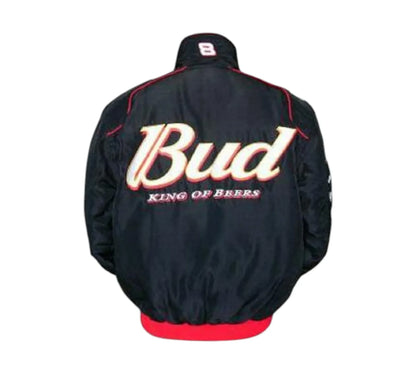 Nascar Dale Earnhardt Jr Jacket Black Red | DASH RACEGEAR
