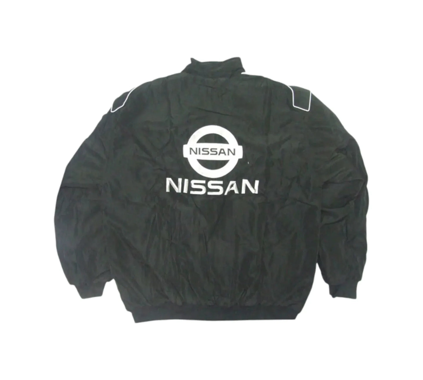 Nissan Racing Vintage Jacket Black Red Premium | DASH RACEGEAR