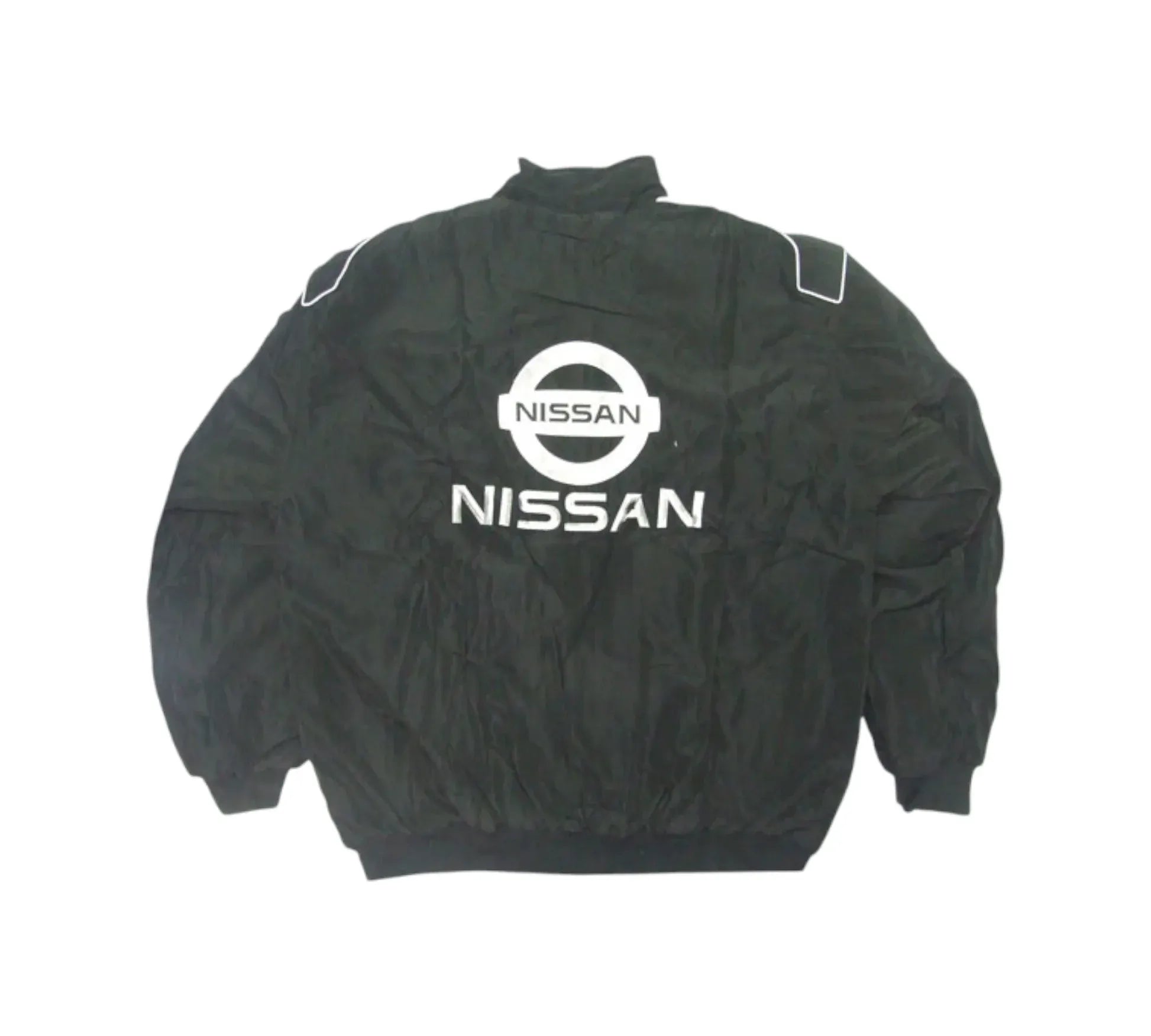 Nissan Racing Vintage Jacket Black Red Premium | DASH RACEGEAR
