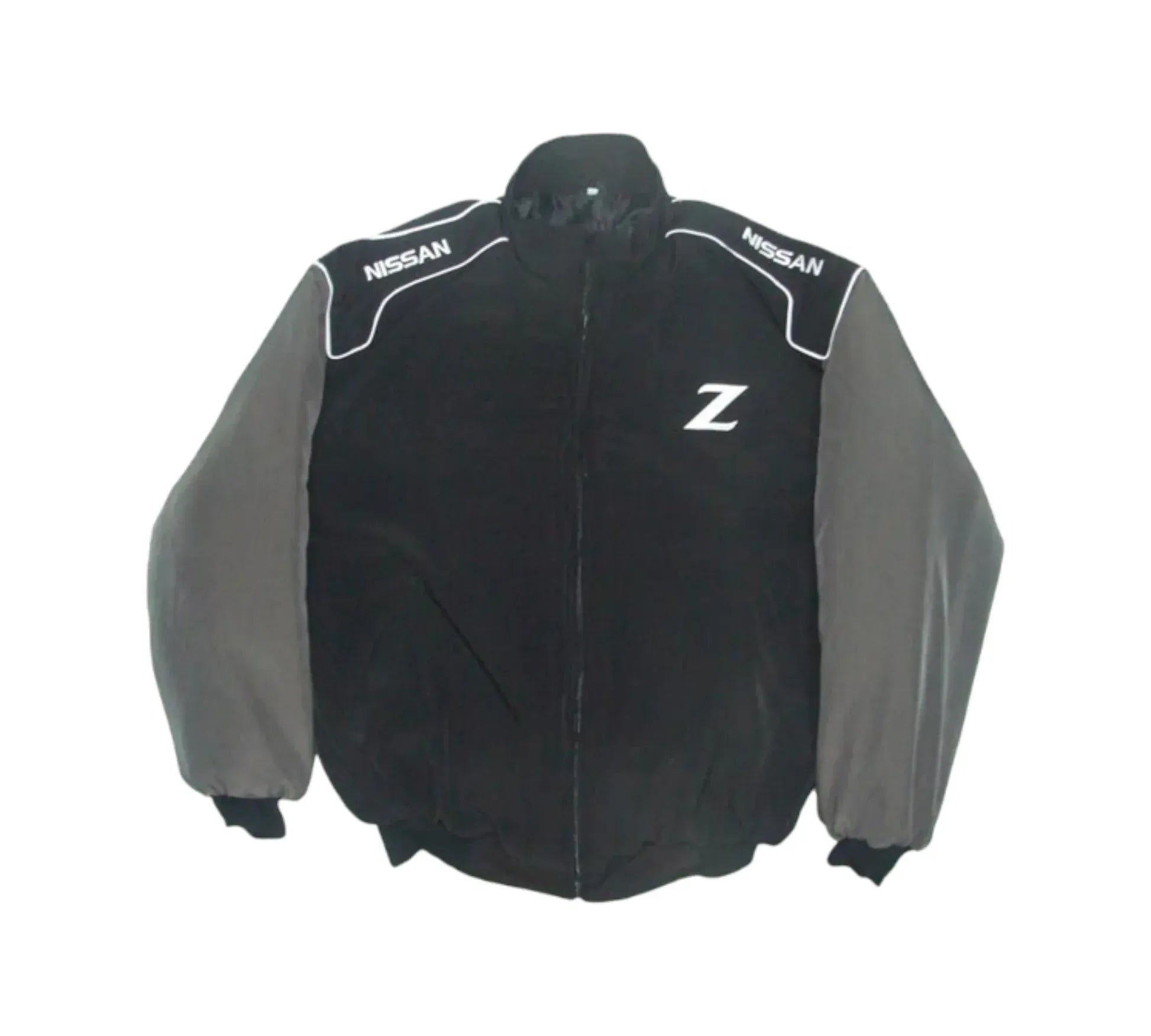 Nissan Z Vintage Racing Jacket Black Dark Gray | DASH RACEGEAR