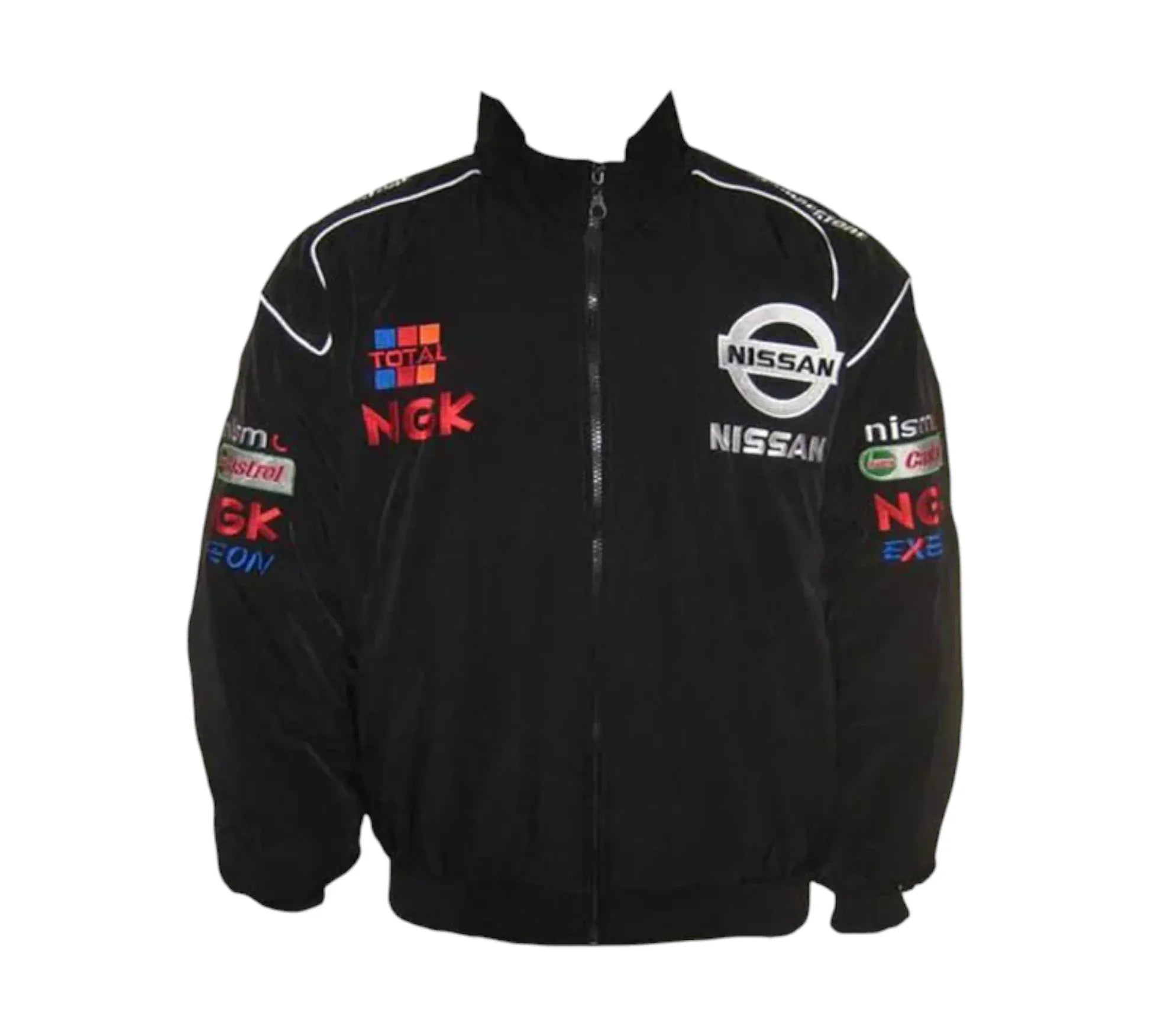Nissan Total NGK Racing Vintage Jacket Black | DASH RACEGEAR