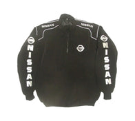 Nissan New Vintage Racing Jacket Black Premium | DASH RACEGEAR