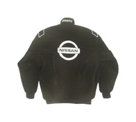 Nissan New Vintage Racing Jacket Black Premium | DASH RACEGEAR