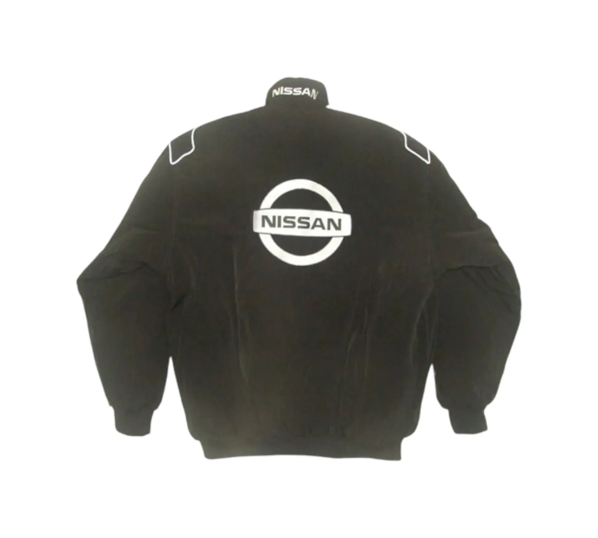 Nissan New Vintage Racing Jacket Black Premium | DASH RACEGEAR