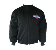 Nissan Racing Vintage Jacket Black Premium | DASH RACEGEAR