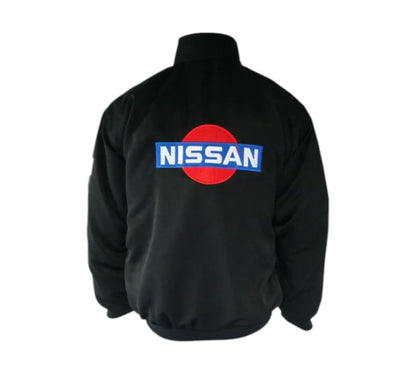 Nissan Racing Vintage Jacket Black Premium | DASH RACEGEAR
