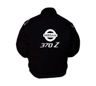 Nissan 370Z Vintage Racing Jacket Black – Motorsport Style | DASH RACEGEAR