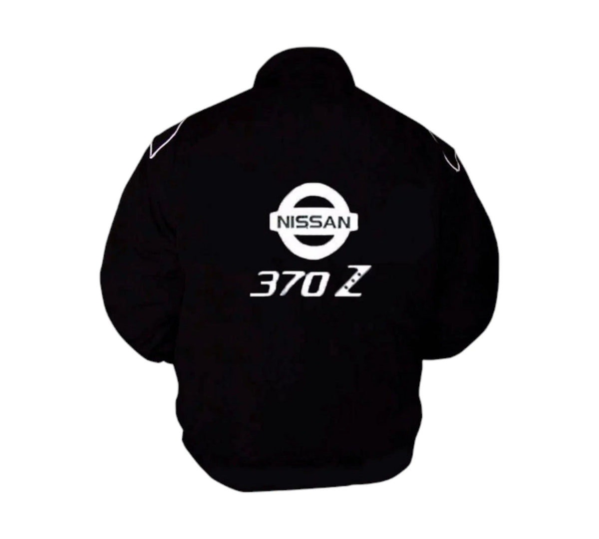 Nissan 370Z Vintage Racing Jacket Black – Motorsport Style | DASH RACEGEAR