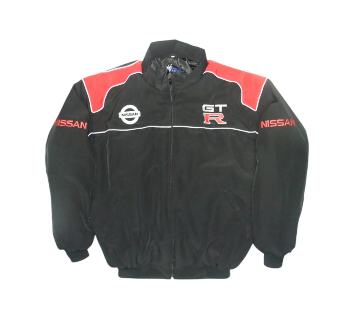 Nissan GTR R35 Vintage Racing Jacket – Motorsport Style | DASH RACEGEAR