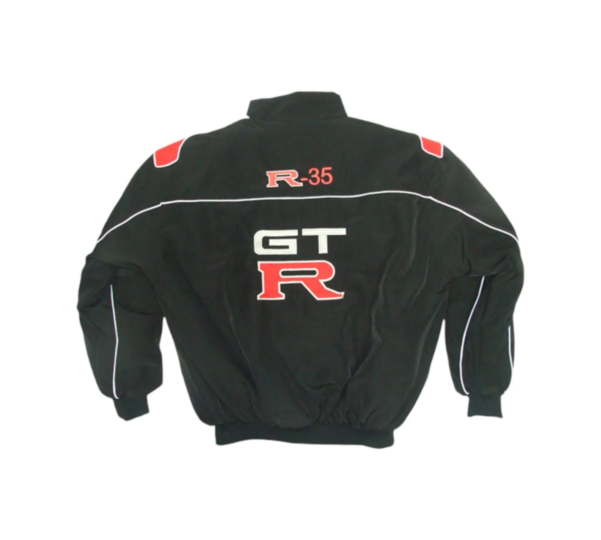 Nissan GTR R35 Vintage Racing Jacket – Motorsport Style | DASH RACEGEAR