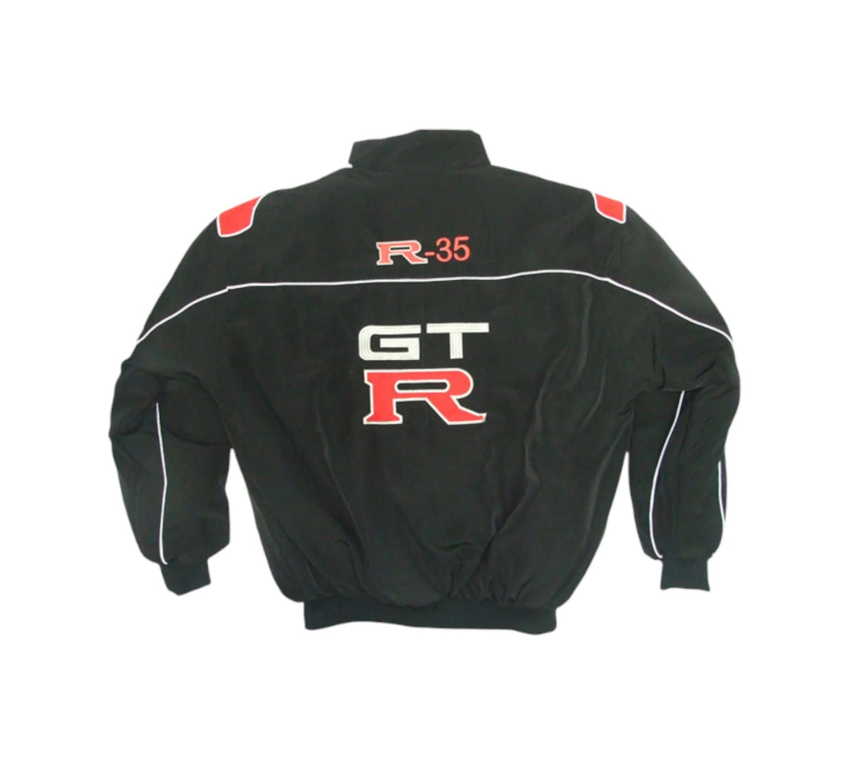 Nissan GTR R35 Vintage Racing Jacket – Motorsport Style | DASH RACEGEAR