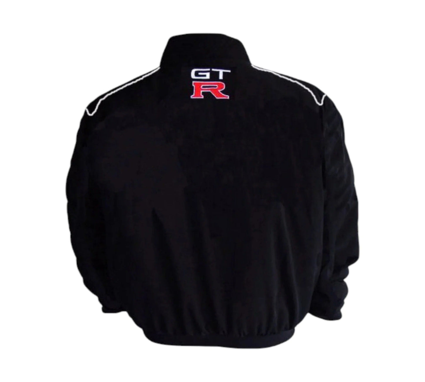 Nissan GTR Vintage Racing Jacket Black – Motorsport Style | DASH RACEGEAR