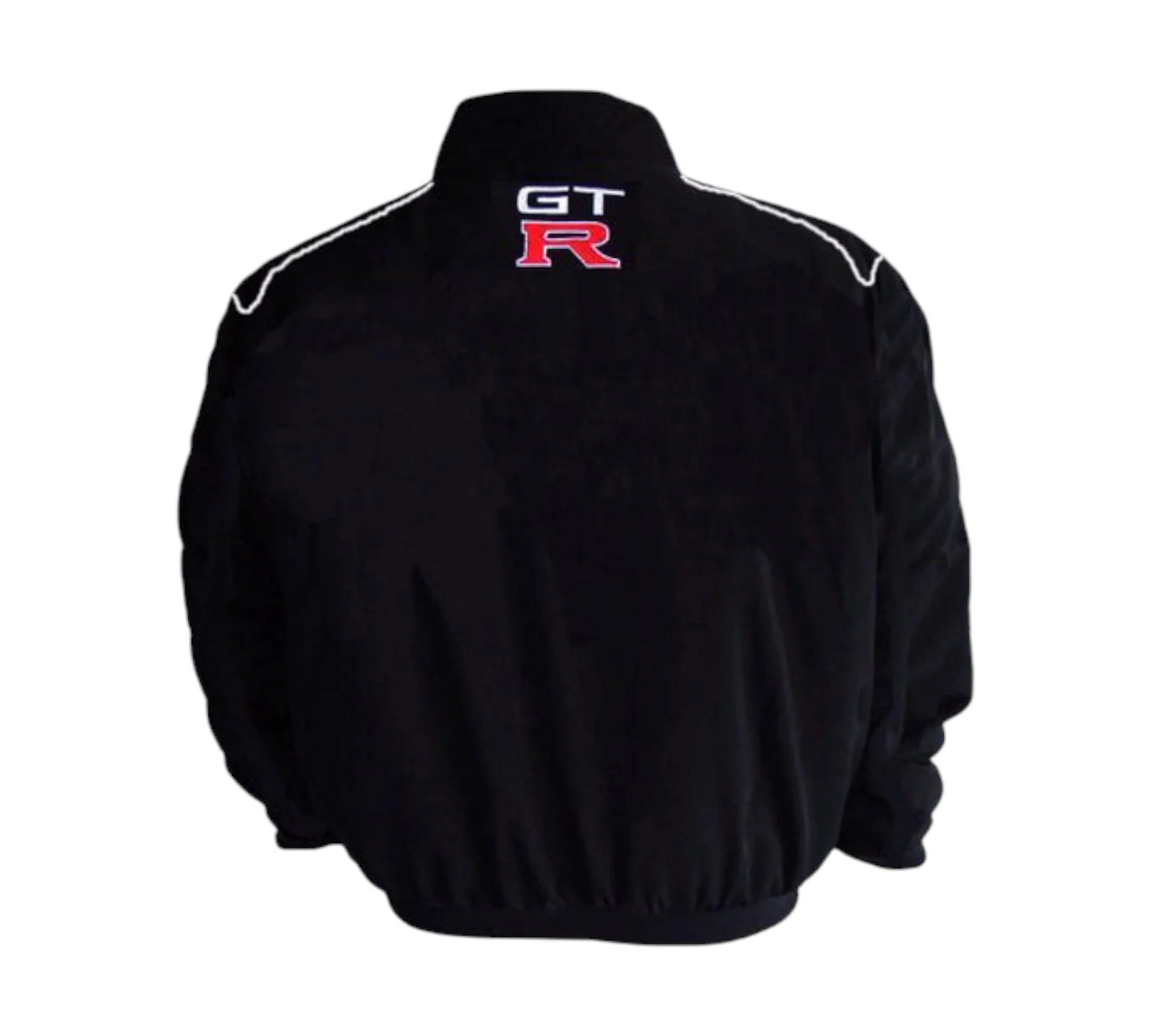 Nissan GTR Vintage Racing Jacket Black – Motorsport Style | DASH RACEGEAR