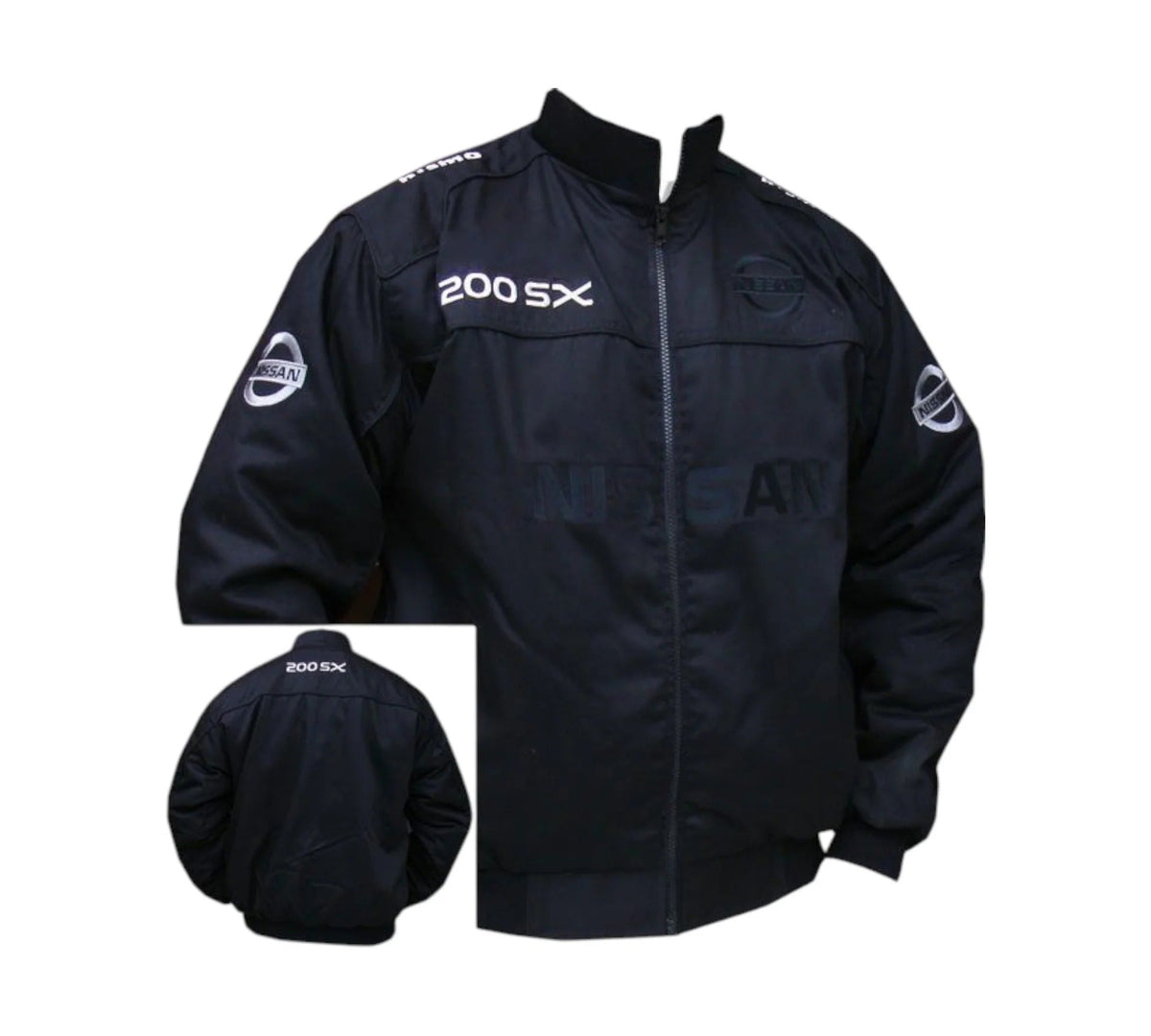 Nissan 200SX GTR Racing Vintage Jacket Black JDM Motorsport Style | DASH RACEGEAR