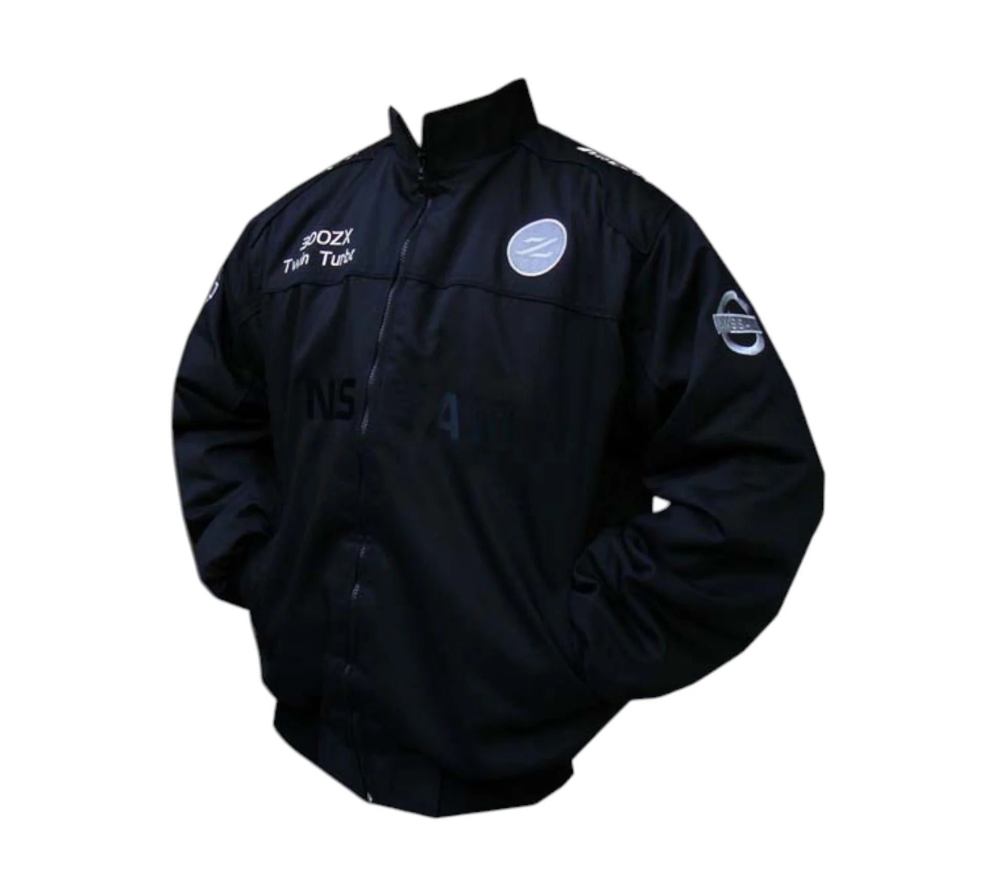 Nissan 300ZX Twin Turbo Racing Jacket Black JDM Motorsport Style | DASH RACEGEAR