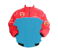Trans Am Pontiac Racing Jacket Light Blue Red Motorsport Style | DASH RACEGEAR