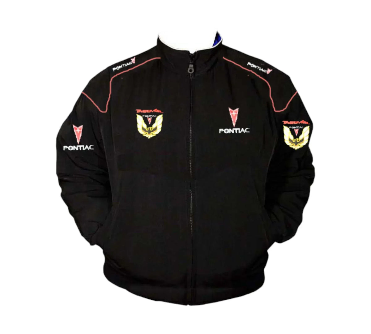 Pontiac Trans Am Vintage Racing Jacket Black Motorsport Style | DASH RACEGEAR