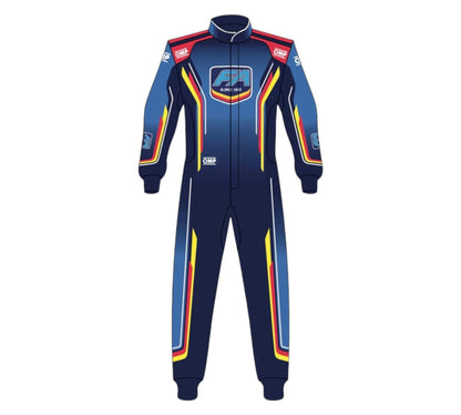 FA Karting Go Kart Racing Suit Sublimation Printed Kart Overall | DASH RACEGEAR