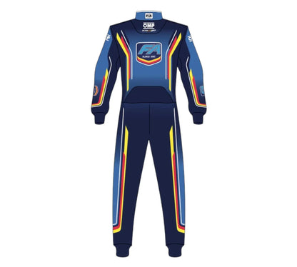 FA Karting Go Kart Racing Suit Sublimation Printed Kart Overall | DASH RACEGEAR