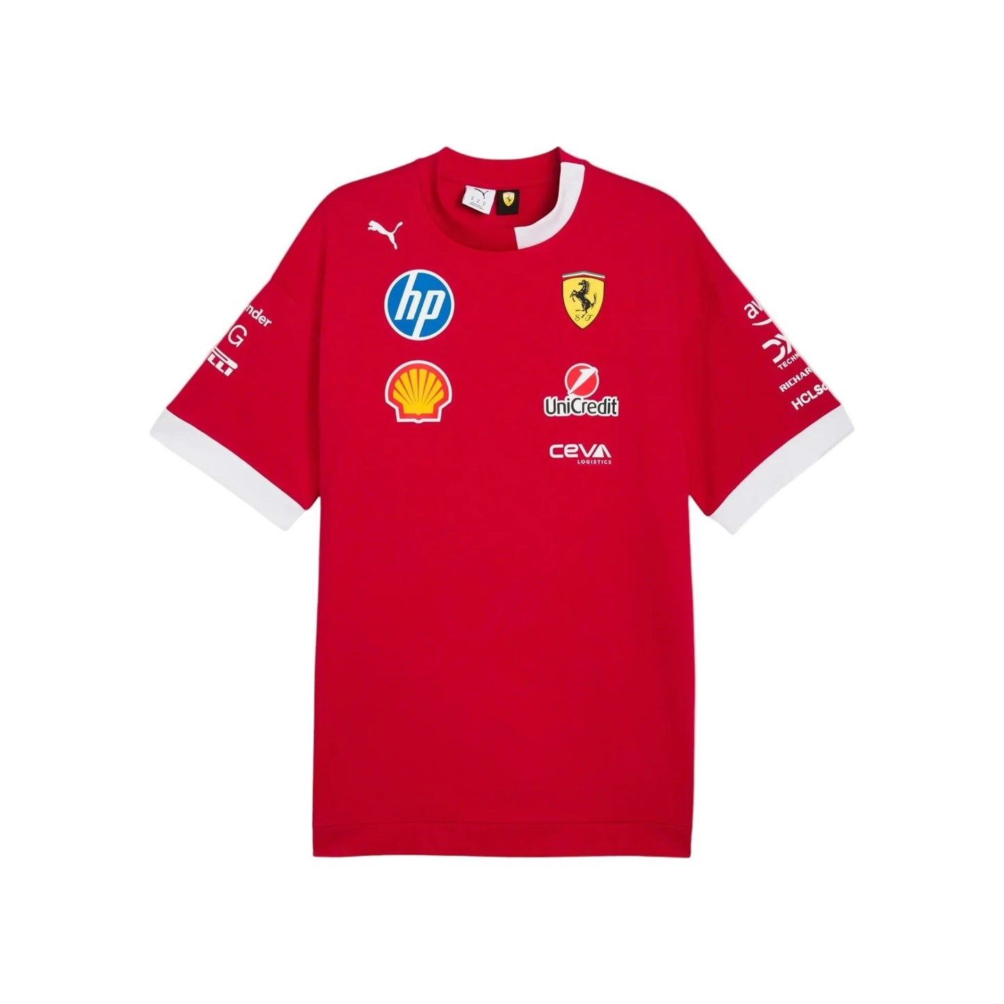 2025 Ferrari F1 Team Replica Performance Fit Shirt – Motorsport Edition | DASH RACEGEAR
