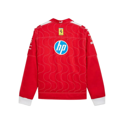 Ferrari Monza GP 2025 Team Jacket – Scuderia Replica Edition | DASH RACEGEAR
