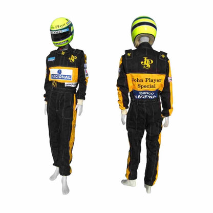 1985 Ayrton Senna F1 Racing Suit – Lotus Edition | DASH RACEGEAR