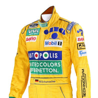Michael Schumacher 1992 F1 Racing Suit – Premium Replica | DASH RACEGEAR
