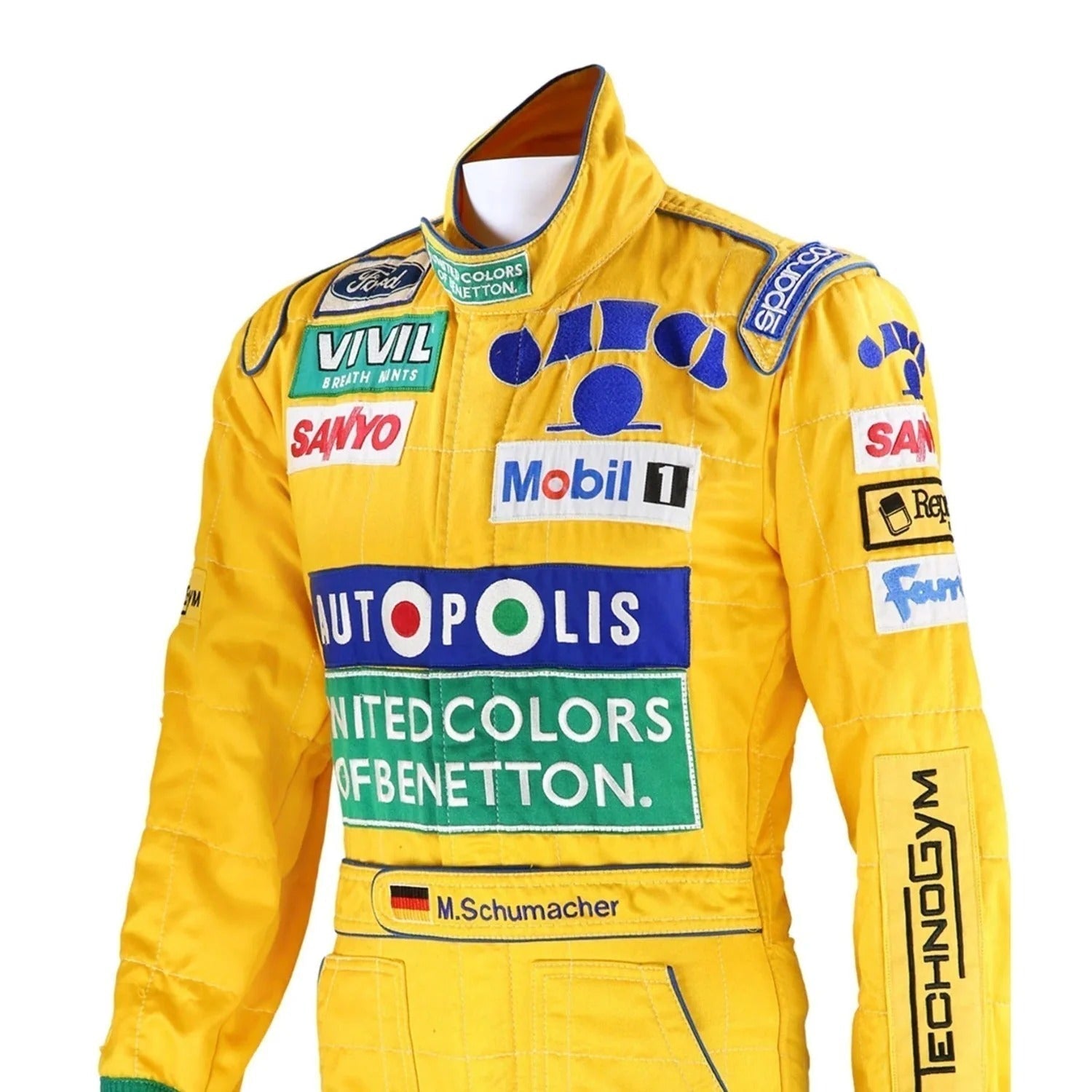 Michael Schumacher 1992 F1 Racing Suit – Premium Replica | DASH RACEGEAR