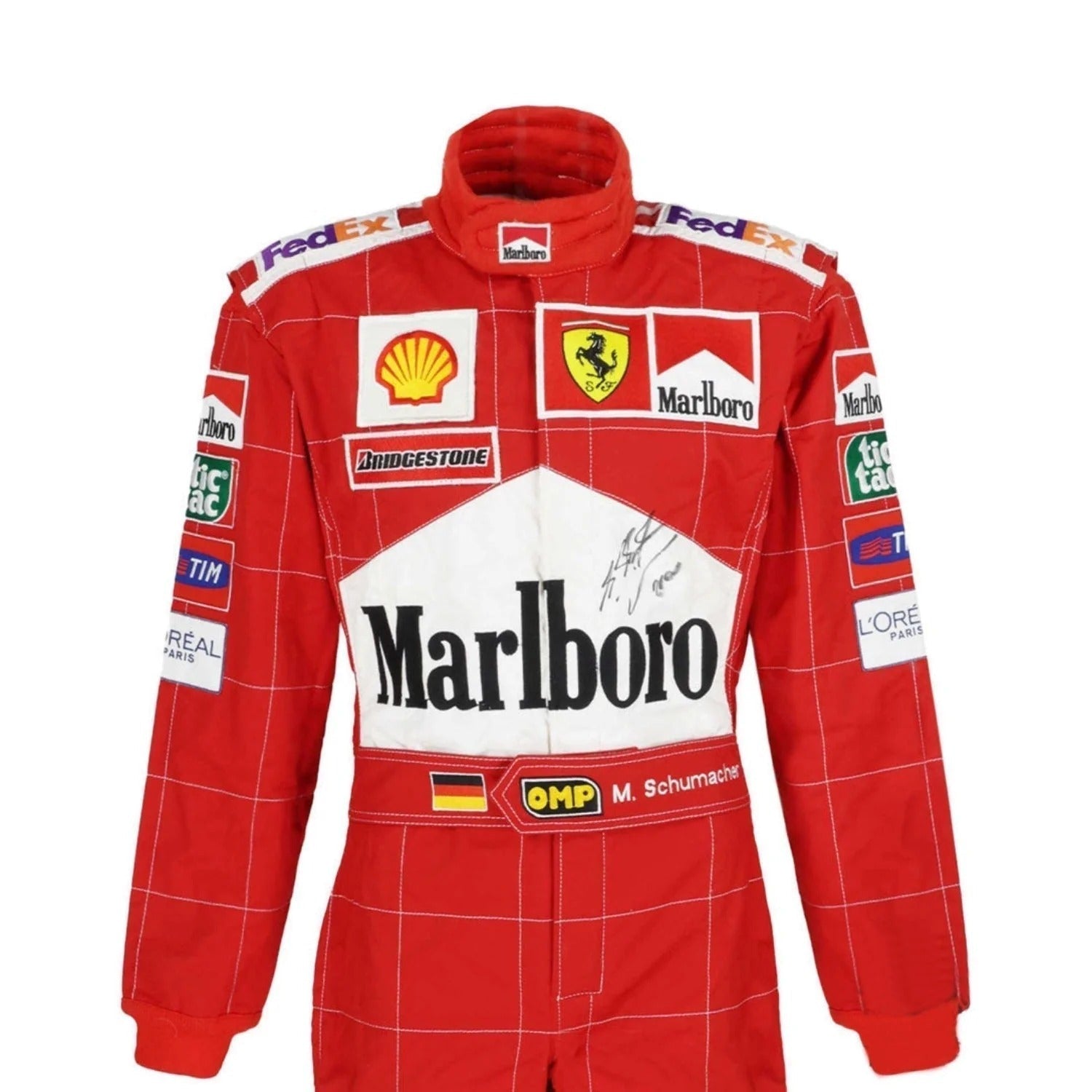 Michael Schumacher 2002 Ferrari F1 Racing Suit – Premium Replica | DASH RACEGEAR