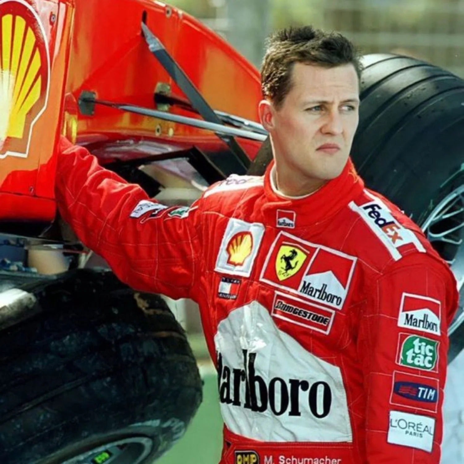 Michael Schumacher 2002 Ferrari F1 Racing Suit – Premium Replica | DASH RACEGEAR