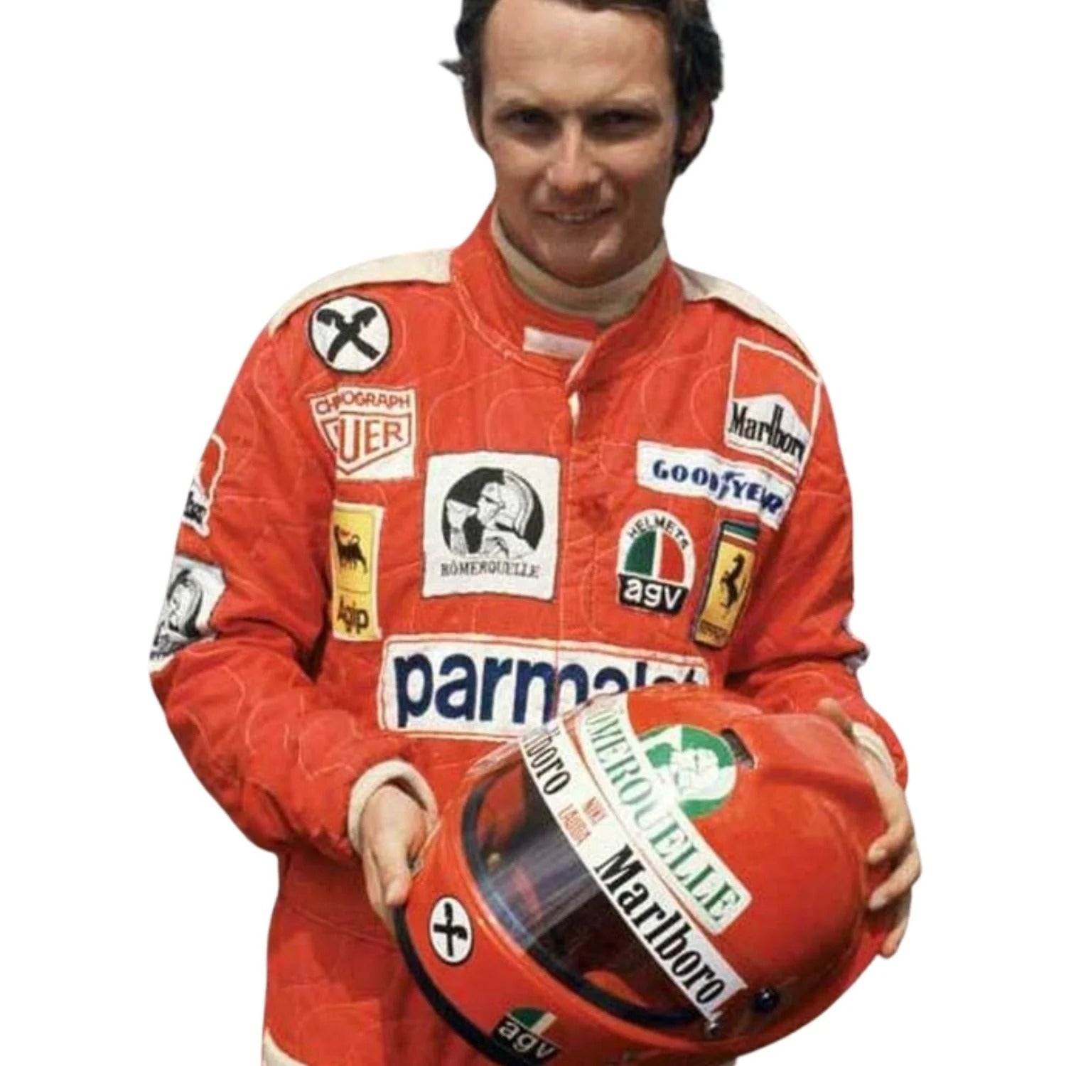 1976 Niki Lauda Ferrari F1 Racing Suit Replica | DASH RACEGEAR