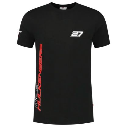 Nico Hulkenberg 2023 Black F1 T-Shirt – Fan Designed Motorsport Tee | DASH RACEGEAR