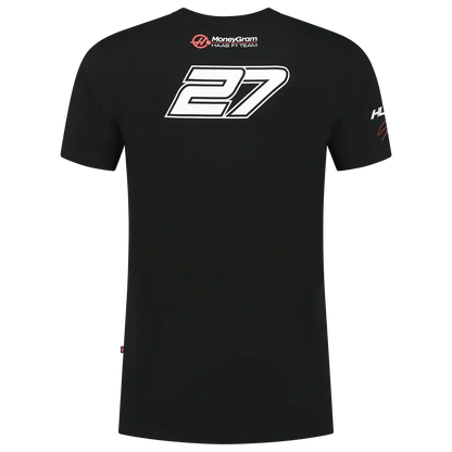 Nico Hulkenberg 2023 Black F1 T-Shirt – Fan Designed Motorsport Tee | DASH RACEGEAR