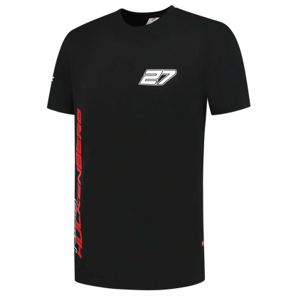 Nico Hulkenberg 2023 Black F1 T-Shirt – Fan Designed Motorsport Tee | DASH RACEGEAR
