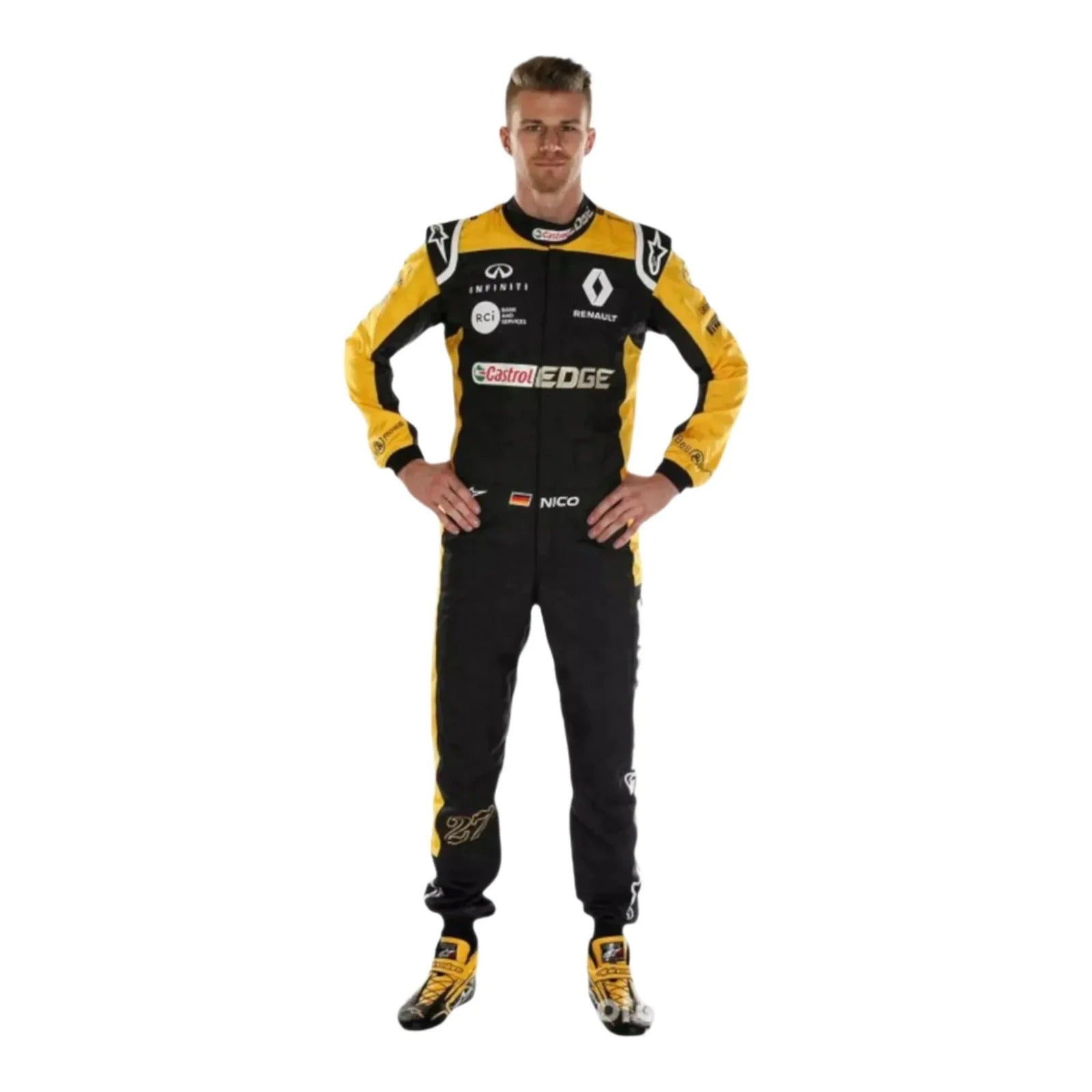 Nico Hülkenberg 2018 Renault F1 Race Suit – Motorsport Replica | DASH RACEGEAR