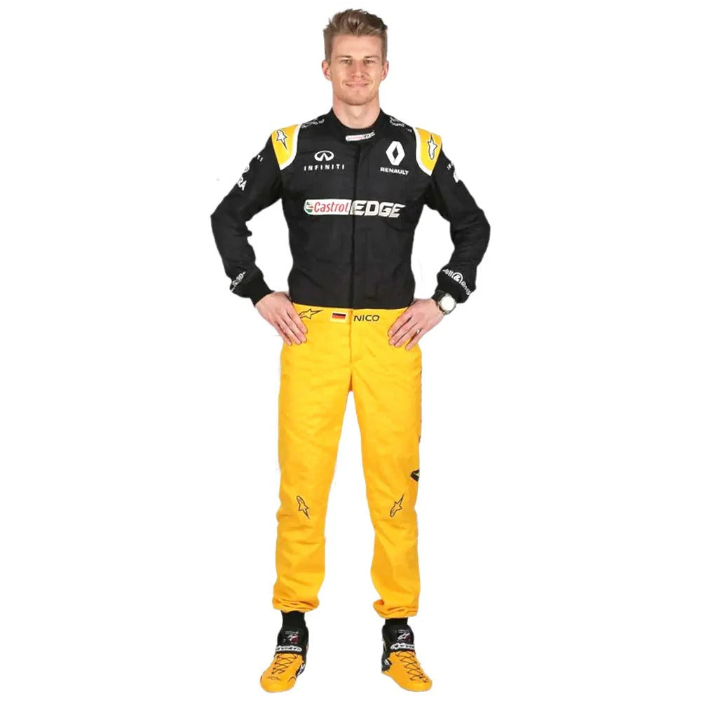 Nico Hulkenberg 2017 Renault F1 Team Race Suit – Premium Motorsport Replica | DASH RACEGEAR