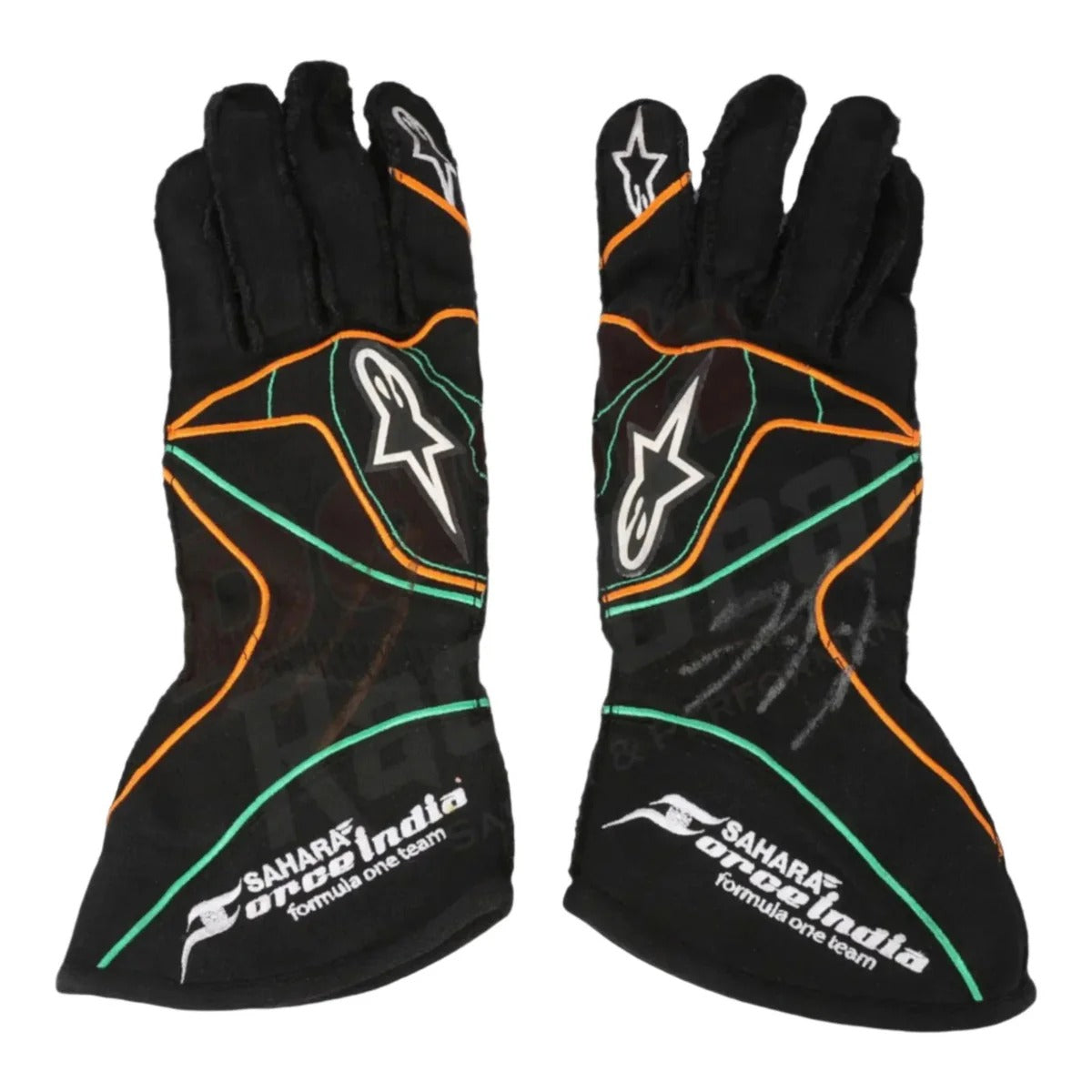 2015 Nico Hülkenberg Force India F1 Race Gloves Replica | DASH RACEGEAR