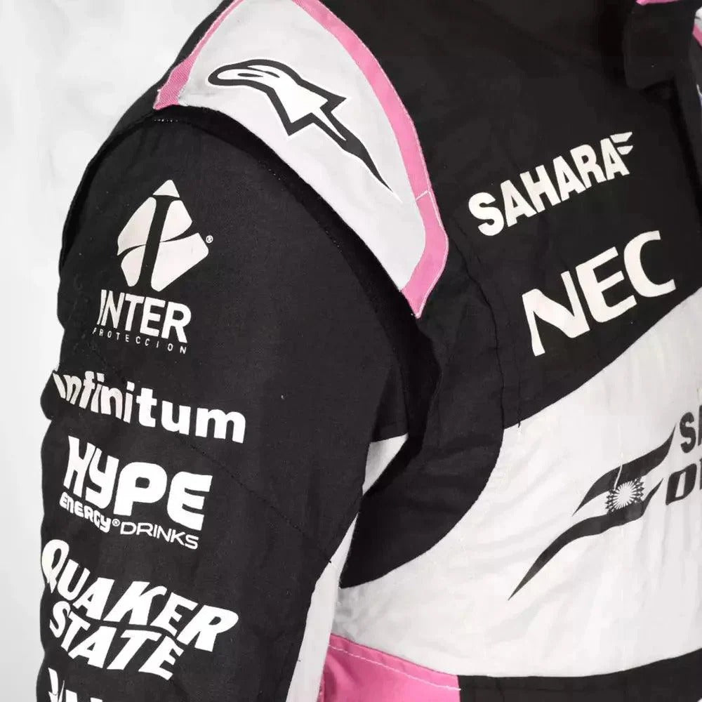 Sergio Pérez 2017 Force India F1 Team Racing Suit | DASH RACEGEAR