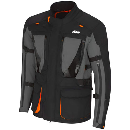 Terra Adventure V3 Jacket Black / Grey | DASH RACEGEAR