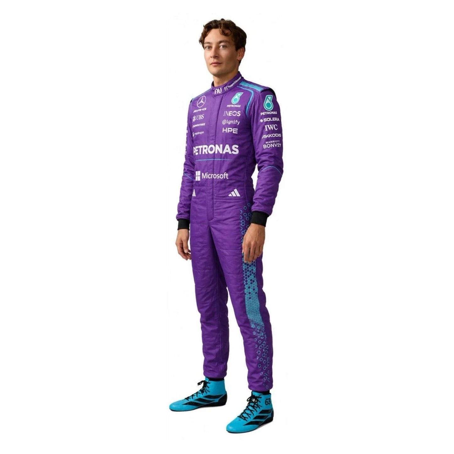2026 Miami GP Mercedes F1 Racing Suit – Russell & Antonelli | DASH RACEGEAR