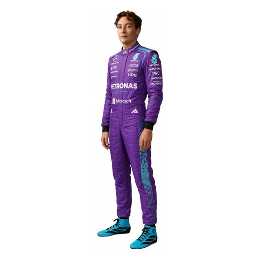2026 Miami GP Mercedes F1 Racing Suit – Russell & Antonelli | DASH RACEGEAR