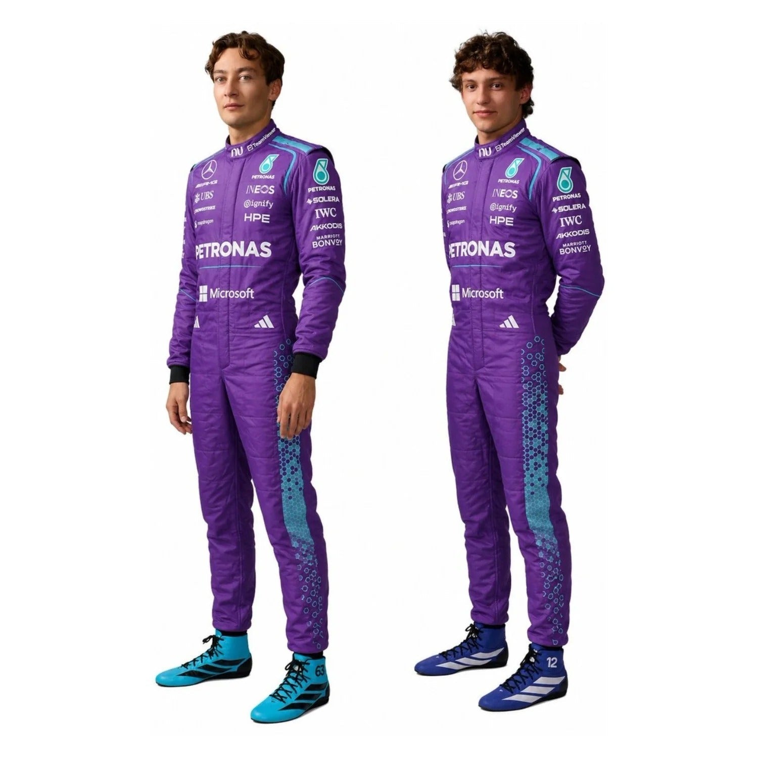 2026 Miami GP Mercedes F1 Racing Suit – Russell & Antonelli | DASH RACEGEAR