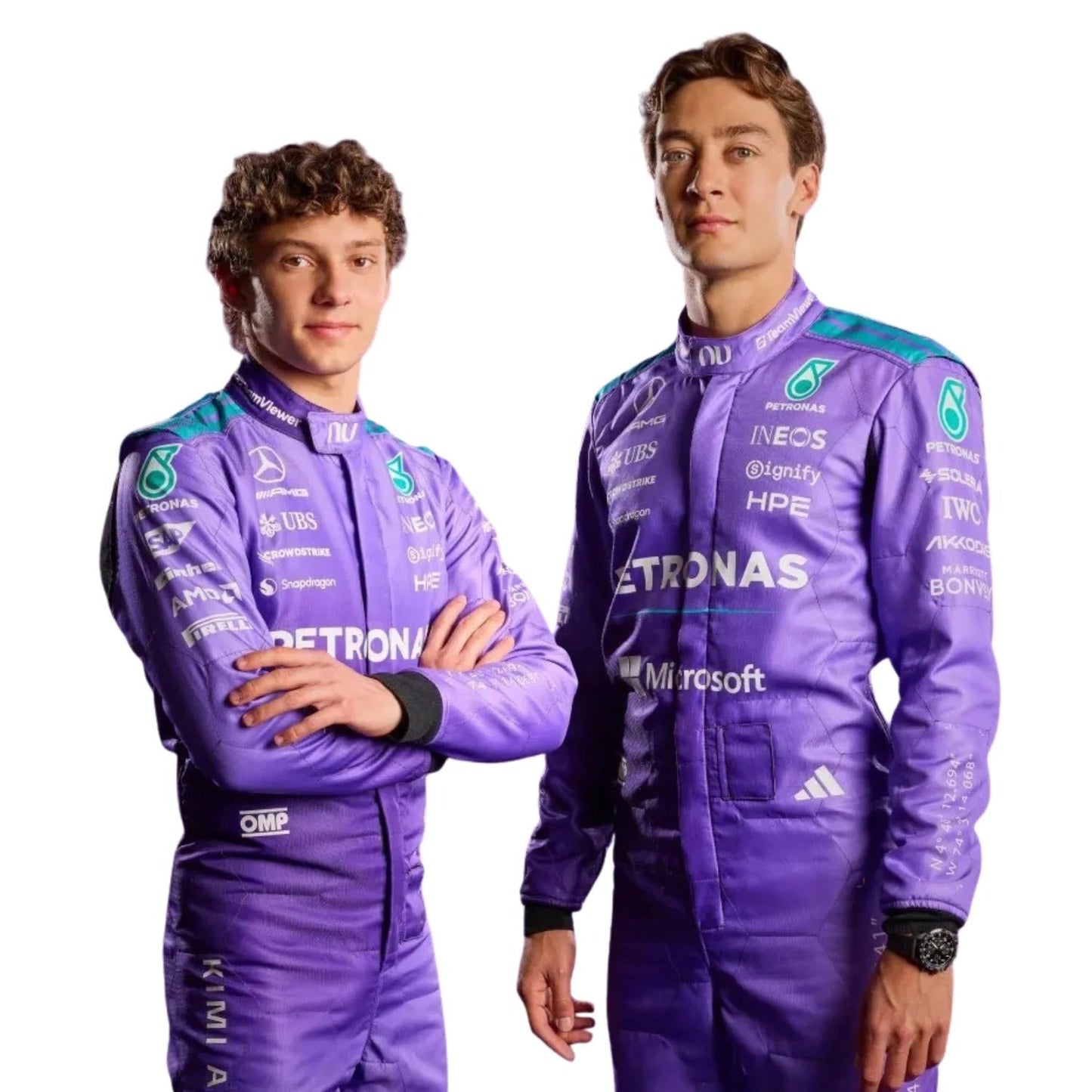 2026 Miami GP Mercedes F1 Racing Suit – Russell & Antonelli | DASH RACEGEAR