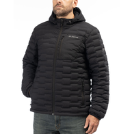 Klim Boulder Stretch Down Hooded Jacket | DASH RACEGEAR